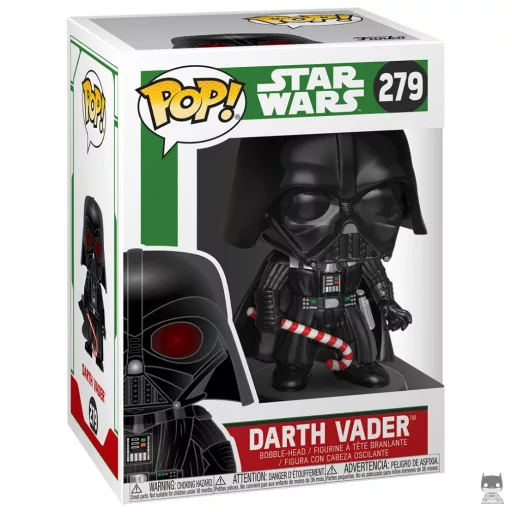 Figura Funko Pop! Darth Vader con bastón de caramelo (Chase & Brilla en la oscuridad) (Darth Vader)