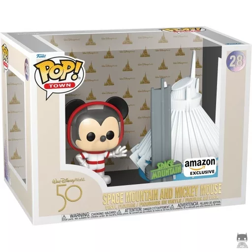 Figura Funko Pop! Mickey Mouse frente a Space Mountain (Mickey Mouse)