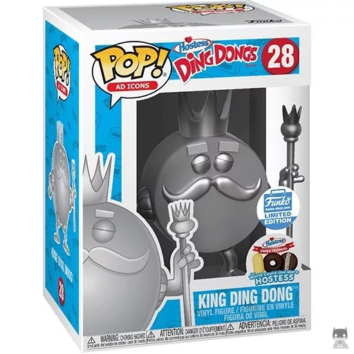 Figura Funko Pop! King Ding Dong (Platino) (Ad Icons)
