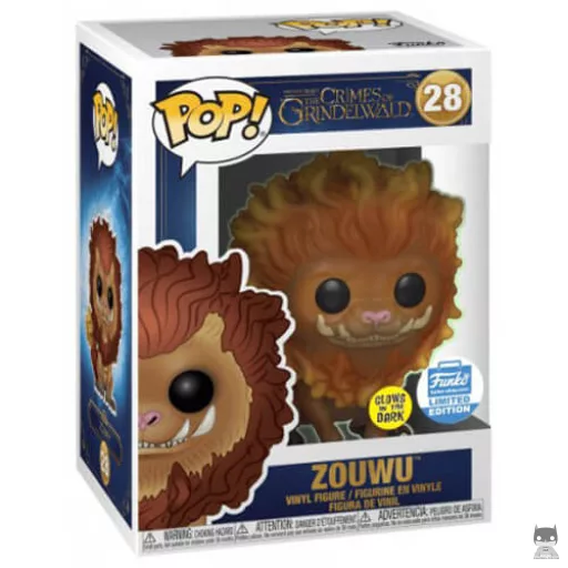 Figura Funko Pop! Zouwu (Brilla en la oscuridad) (Los crímenes de Grindelwald)