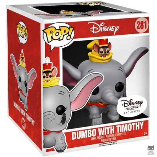 Figura Funko Pop! Dumbo volando con Timoteo (Dumbo)