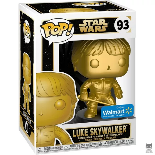 Figura Funko Pop! Princesa Leia (Dorado) (Star Wars (colección dorada))