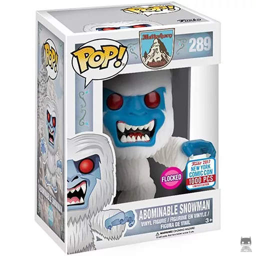 Figura Funko Pop! Abominable Hombre de las Nieves (Flocado) (Parques Disney)