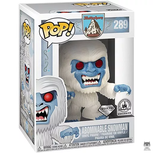 Figura Funko Pop! Abominable Hombre de las Nieves (Purpurina de diamante) (Parques Disney)