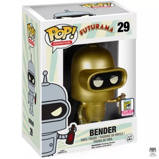 Figura Funko Pop! Bender (Dorado) (Bender)