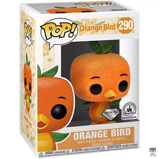 Figura Funko Pop! Pájaro Naranja (Purpurina de diamante) (Parques Disney)