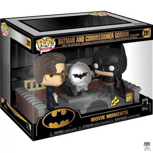 Figura Funko Pop! Batman y el comisario Gordon (Batman)