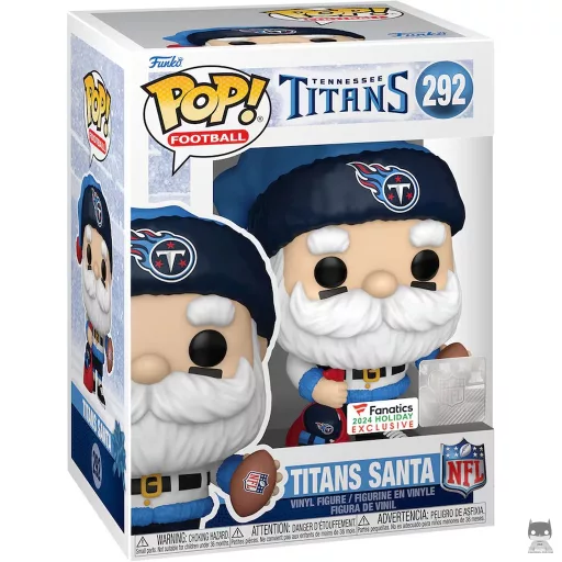 Figura Funko Pop! Papá Noel de los Titans (Fanatics)