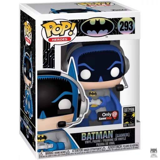 Figura Funko Pop! Batman gamer (Batman (Bruce Wayne))