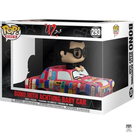 Figura Funko Pop! Bono con el coche de Achtung Baby (U2 ZooTv)