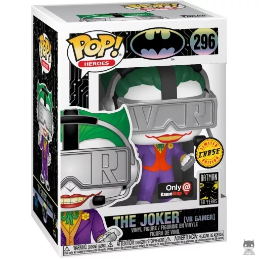 Figura Funko Pop! Joker gamer (Chase) (Batman)