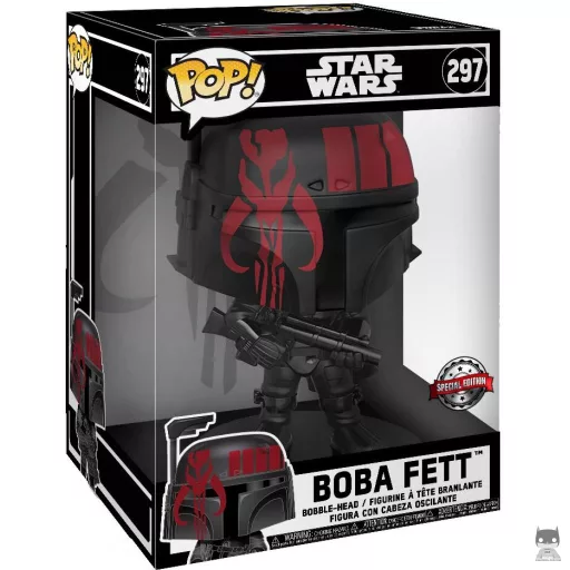 Figura Funko Pop! Boba Fett (Negro) (Supersized) (Star Wars: The Clone Wars)
