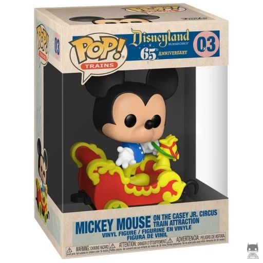 Figura Funko Pop! Mickey Mouse en la atracción del tren del circo Casey Jr. (Mickey Mouse)