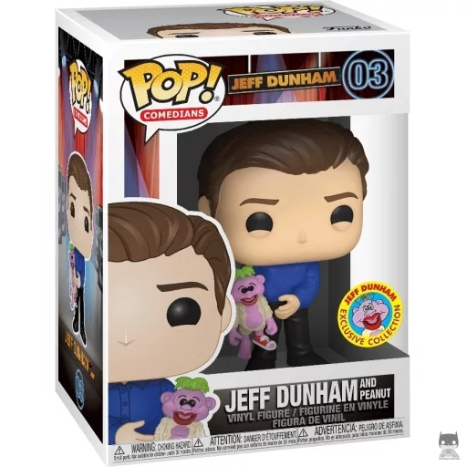 Figura Funko Pop! Jeff Dunham y Peanut (Celebridades)