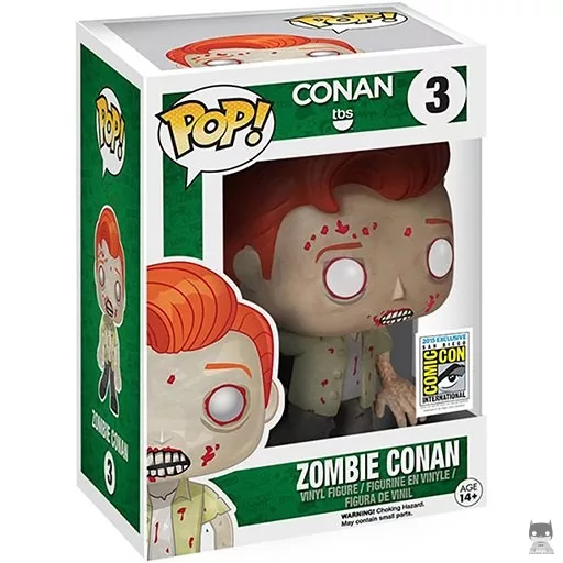 Figura Funko Pop! Conan O'Brien como Zombie (Conan O'Brien)