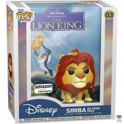Figura Funko Pop! Simba en la Roca del Rey (El rey león)