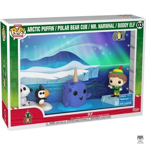 Figura Funko Pop! Frailecillo ártico, Osezno polar, Sr. Narval & Buddy el Elfo (Elf)