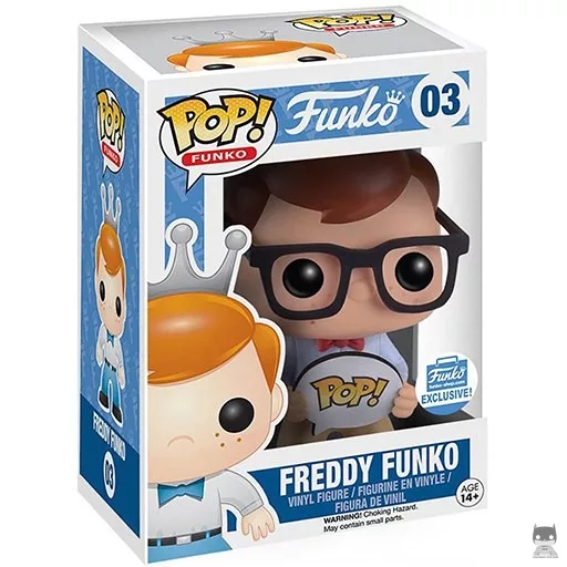 Figura Funko Pop! Freddy Funko empollón (Funko Shop)