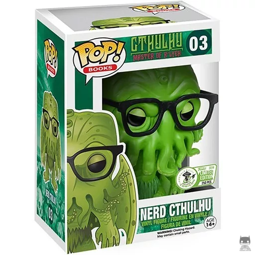 Figura Funko Pop! Cthulhu (Empollón) (HP Lovecraft)