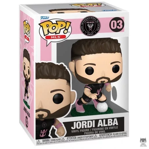 Figura Funko Pop! Jordi Alba (Major League Soccer) (Major League Soccer (liga norteamericana de fútbol))