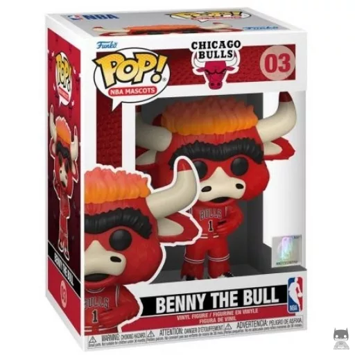 Figura Funko Pop! Benny the Bull (Chicago Bulls) (Game Day 2021)