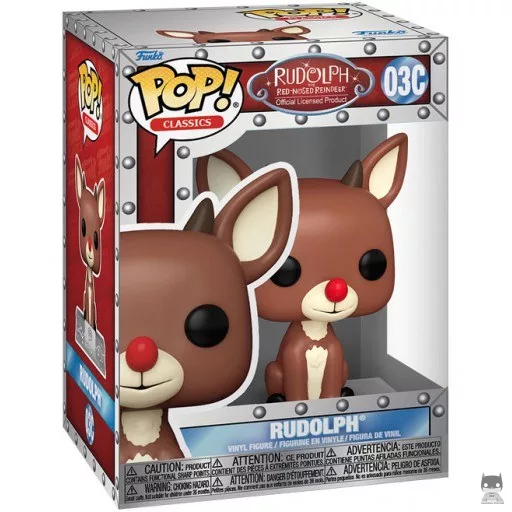 Figura Funko Pop! Rudolph (Especial 25 años) (Rudolph, el reno de la nariz roja)