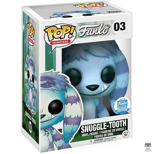 Figura Funko Pop! Snuggle-Tooth (Azul) (Wetmore Forest)