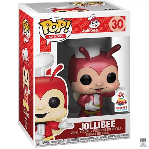 Figura Funko Pop! Jollibee (Metalizado) (Ad Icons)