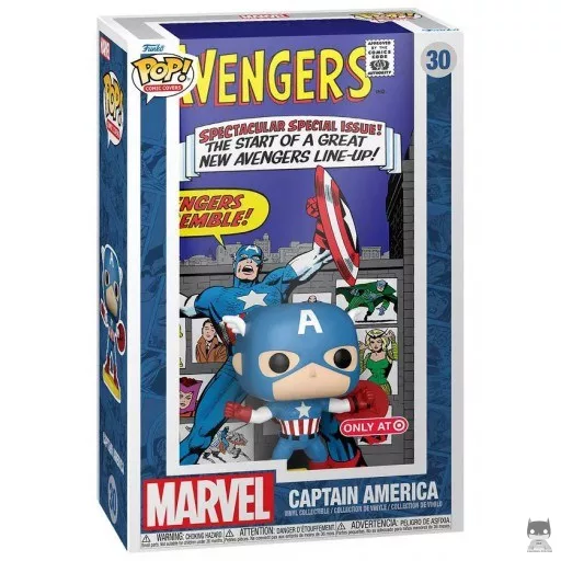 Figura Funko Pop! Capitán América (Marvel Comics)