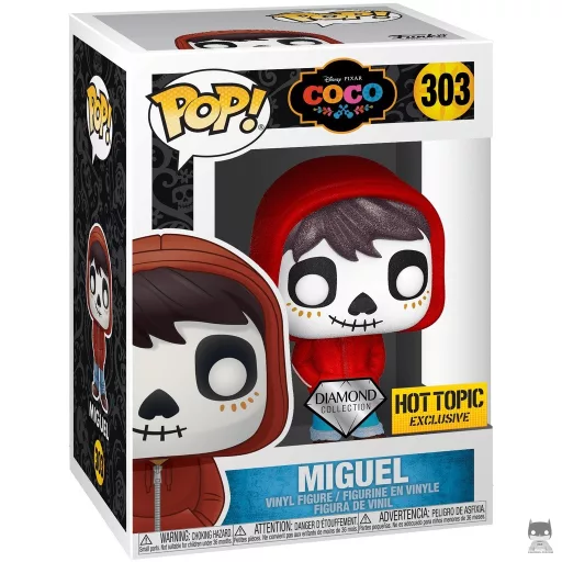Figura Funko Pop! Miguel Rivera (Purpurina de diamante) (Coco)