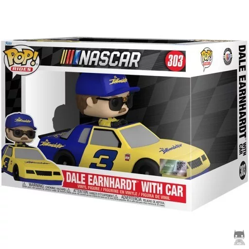 Figura Funko Pop! Dale Earnhardt con su coche (NASCAR)