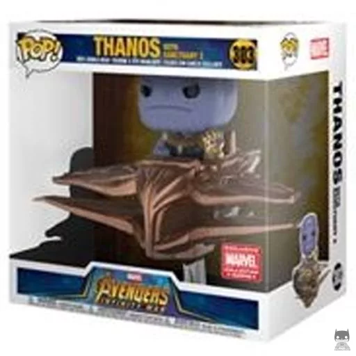 Figura Funko Pop! Thanos en el Santuario II (Supersized) (Vengadores: Infinity War)