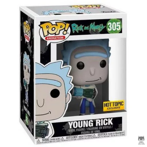 Figura Funko Pop! Rick joven (Rick y Morty)