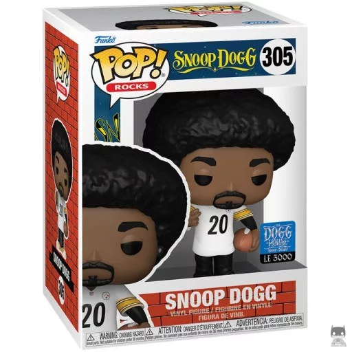 Figura Funko Pop! Snoop Dogg con camiseta de los Steelers (Snoop Dogg)