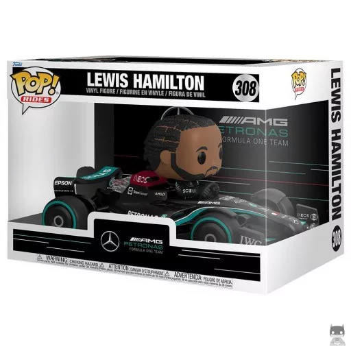 Figura Funko Pop! Lewis Hamilton con el Mercedes AMG F1 (Lewis Hamilton)