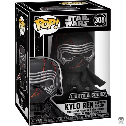 Figura Funko Pop! Líder Supremo Kylo Ren (Luces y sonido)