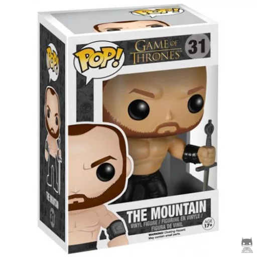 Figura Funko Pop! Gregor "La Montaña" Clegane (Gregor "La Montaña" Clegane)