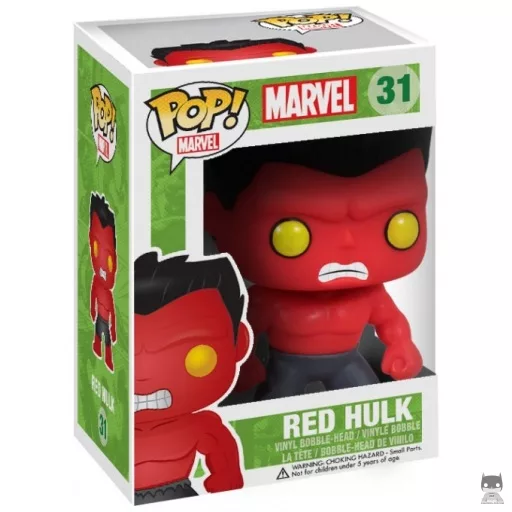 Figura Funko Pop! Hulk Rojo (Marvel Comics)