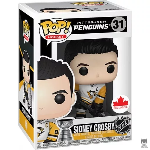 Figura Funko Pop! Sidney Crosby con la Stanley Cup (Chase) (Sidney Crosby)