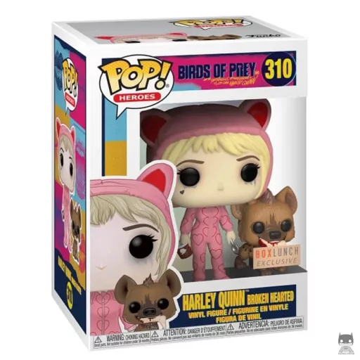 Figura Funko Pop! Harley Quinn con el corazón roto (Box Lunch)