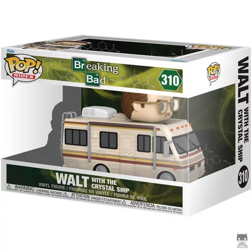 Figura Funko Pop! Walt con el Crystal Ship (Walter White)