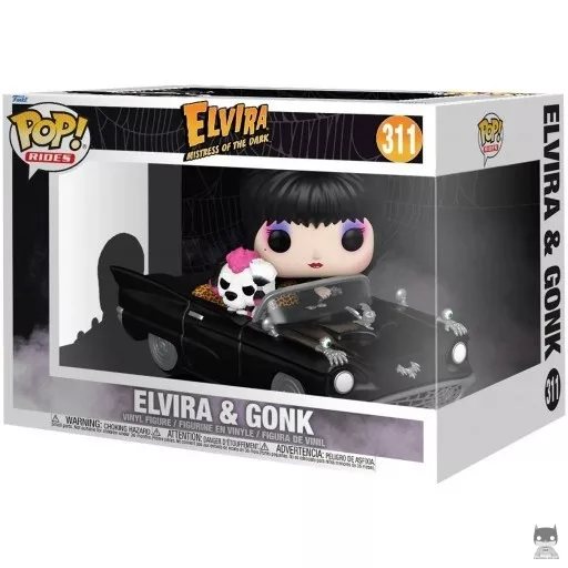 Figura Funko Pop! Elvira & Gonk (Elvira, reina de las tinieblas)
