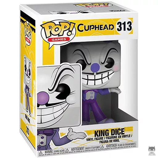 Figura Funko Pop! King Dice (Morado) (Cuphead)