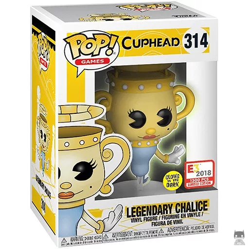 Figura Funko Pop! Legendary Chalice (Cuphead)