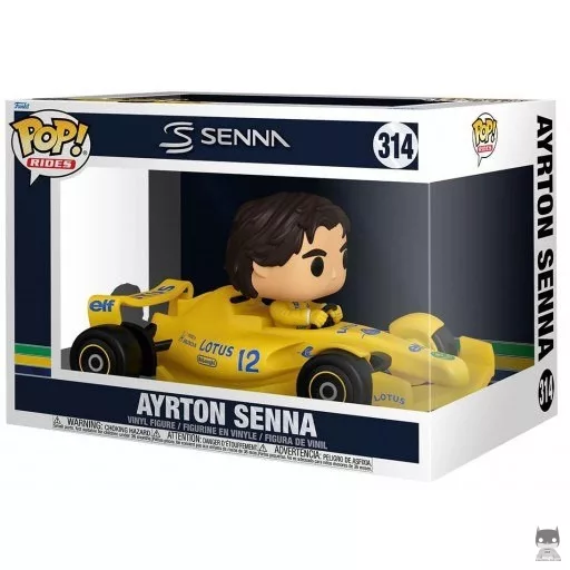 Figura Funko Pop! Ayrton Senna (Lotus 99T) (Fórmula 1)