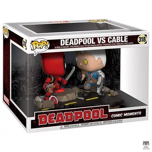Figura Funko Pop! Deadpool vs Cable (Deadpool)
