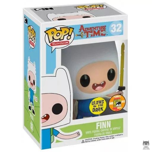 Figura Funko Pop! Finn el Humano con espada (Hora de aventuras)