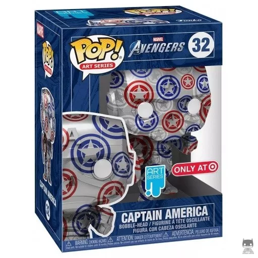 Figura Funko Pop! Capitán América (Marvel Comics)