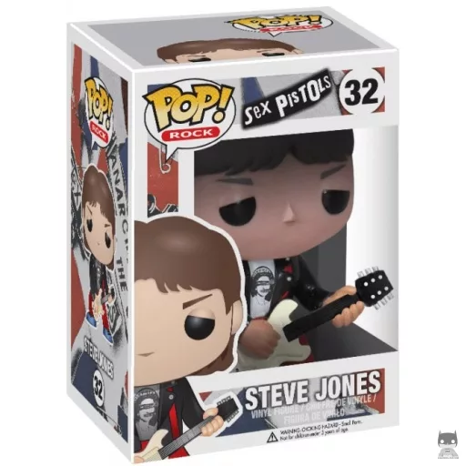 Figura Funko Pop! Steve Jones (Sex Pistols)