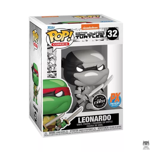 Figura Funko Pop! Leonardo (Negro & Chase blanco) (Leonardo)